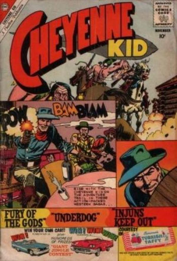 Cheyenne Kid #25 cover
