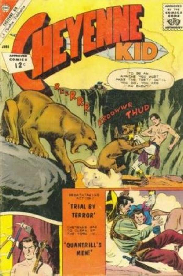 Cheyenne Kid #34 cover