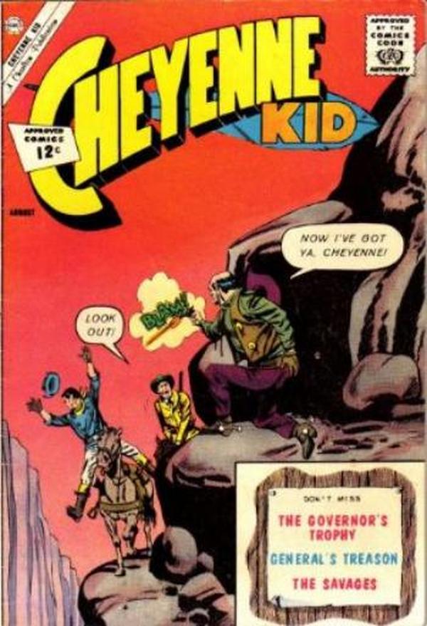 Cheyenne Kid #35 cover