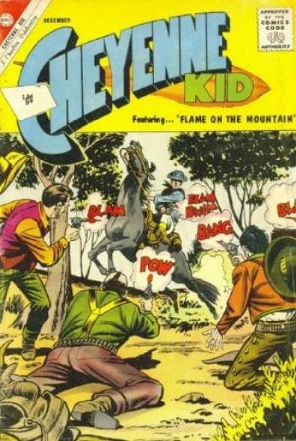 Cheyenne Kid #37 cover