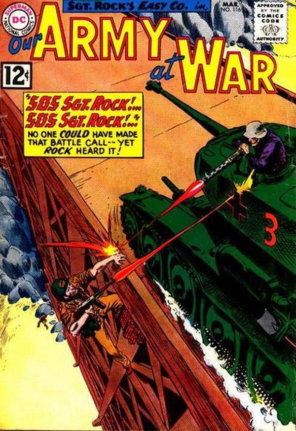 Our Army at War #116 cover