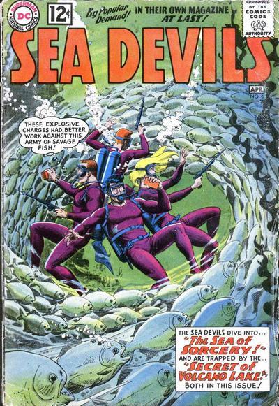 Sea Devils #4 cover