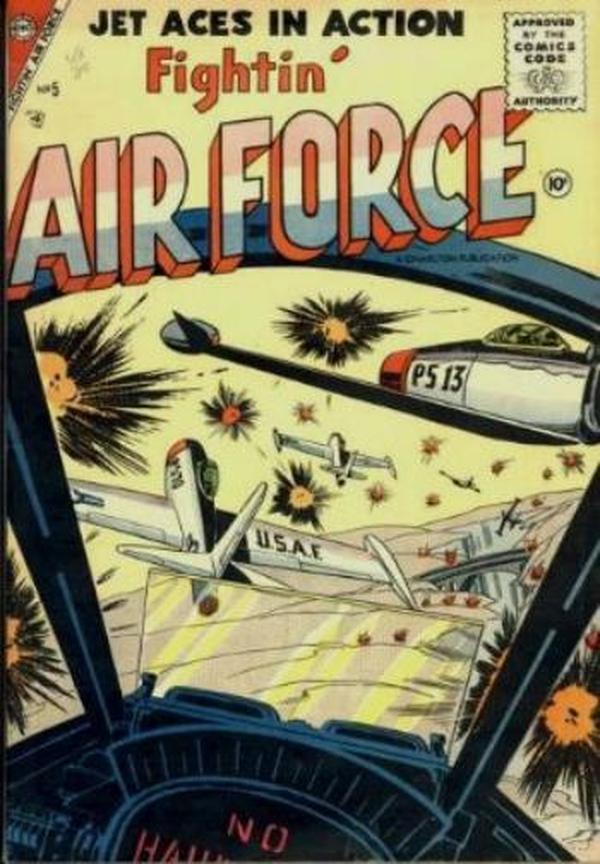 Fightin' Air Force #5 cover