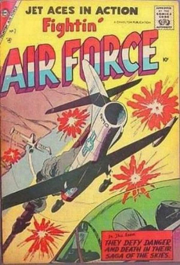 Fightin' Air Force #7 cover