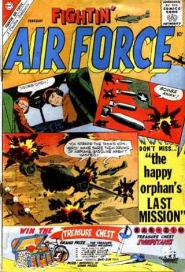 Fightin' Air Force #25 cover