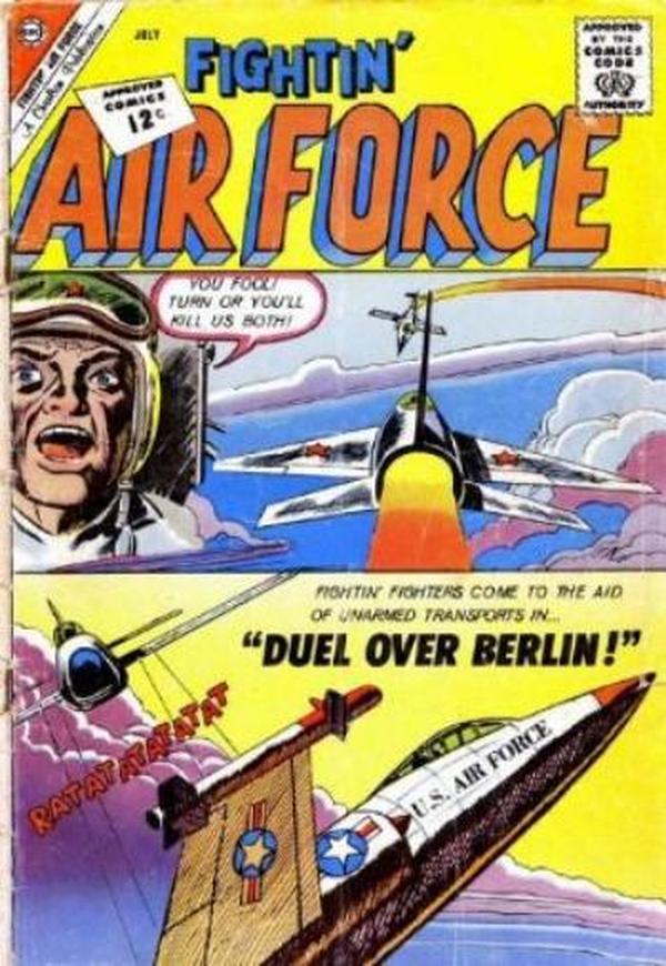 Fightin' Air Force #33 cover