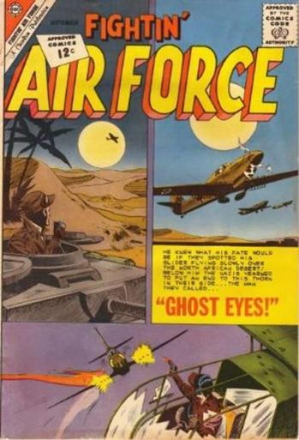 Fightin' Air Force #34 cover
