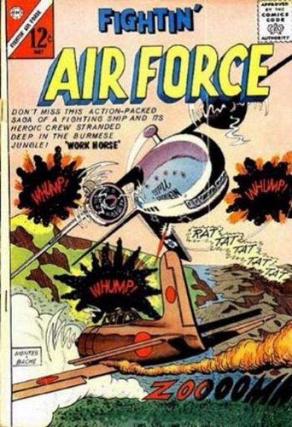 Fightin' Air Force #38 cover