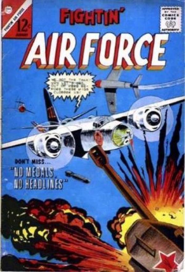 Fightin' Air Force #42 cover