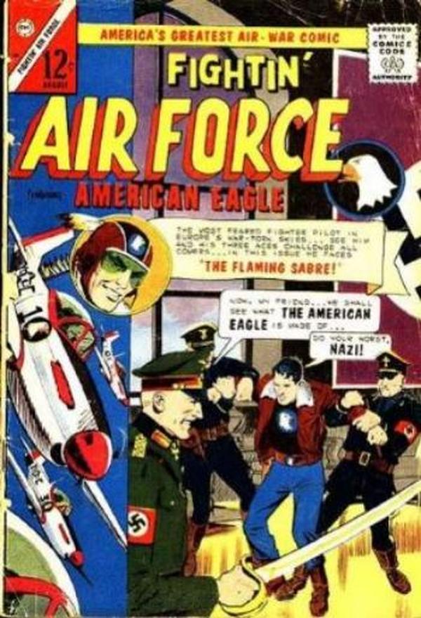 Fightin' Air Force #50 cover