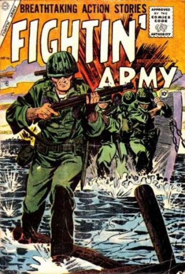 Fightin' Army #16 cover