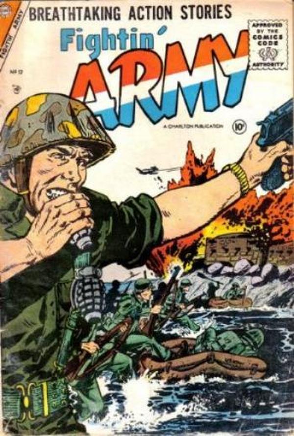 Fightin' Army #17 cover