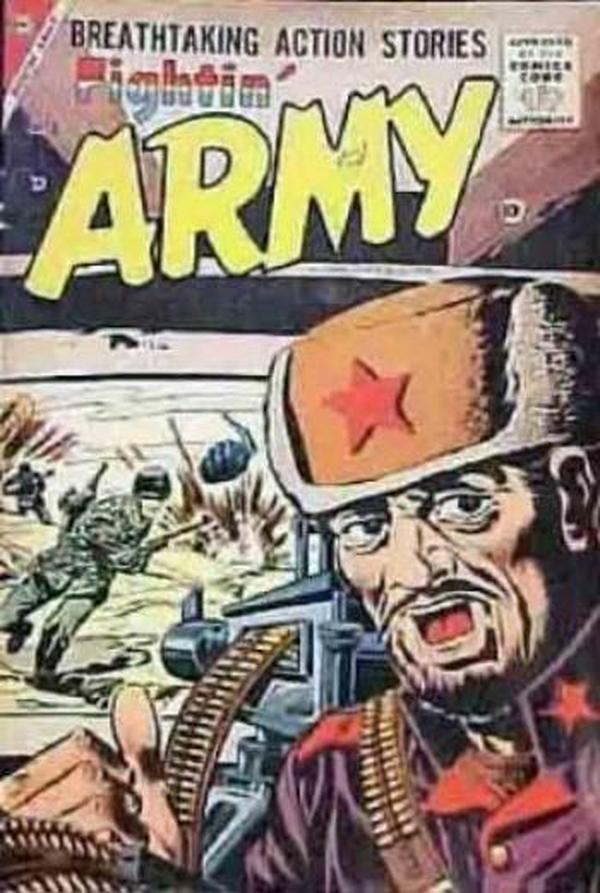 Fightin' Army #18 cover