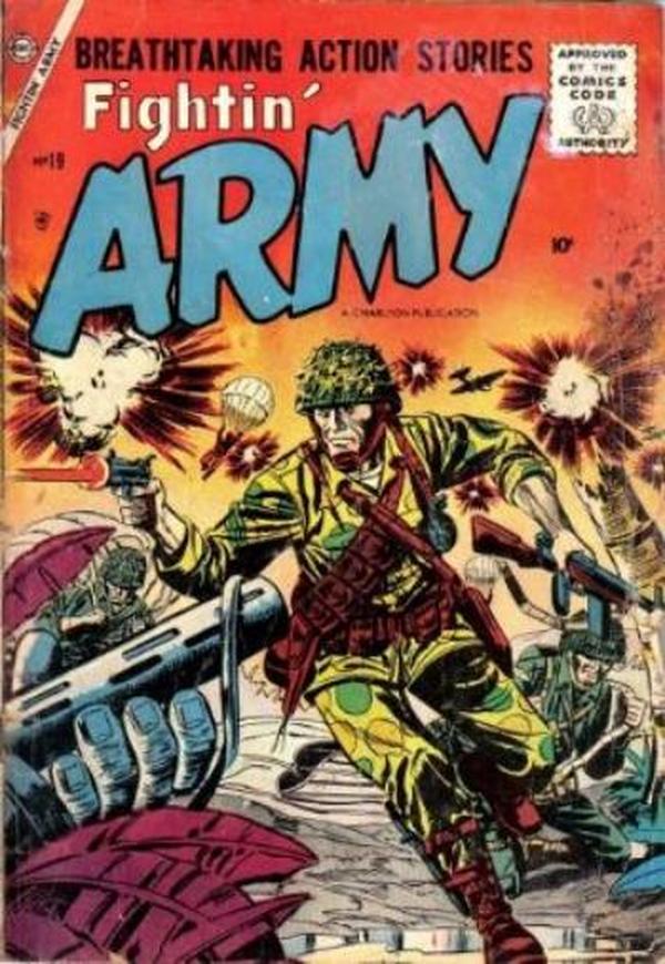 Fightin' Army #19 cover