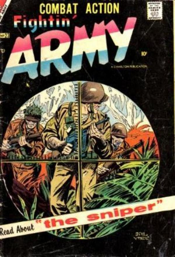 Fightin' Army #23 cover