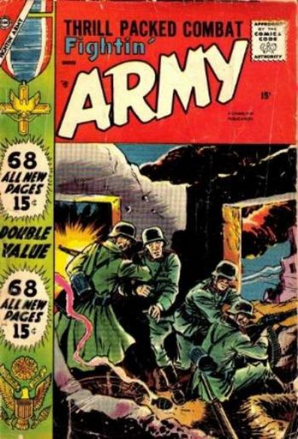 Fightin' Army #24 cover