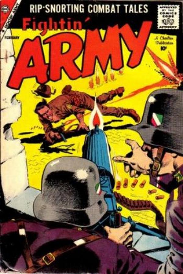 Fightin' Army #28 cover