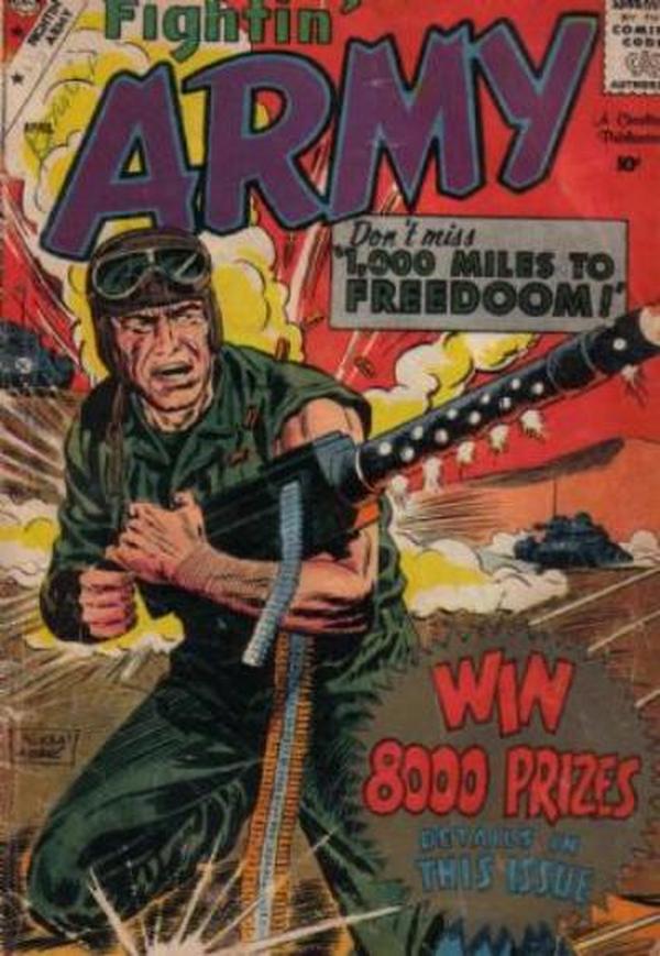 Fightin' Army #29 cover