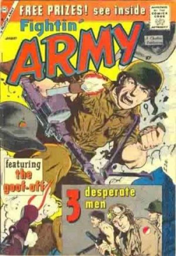 Fightin' Army #33 cover