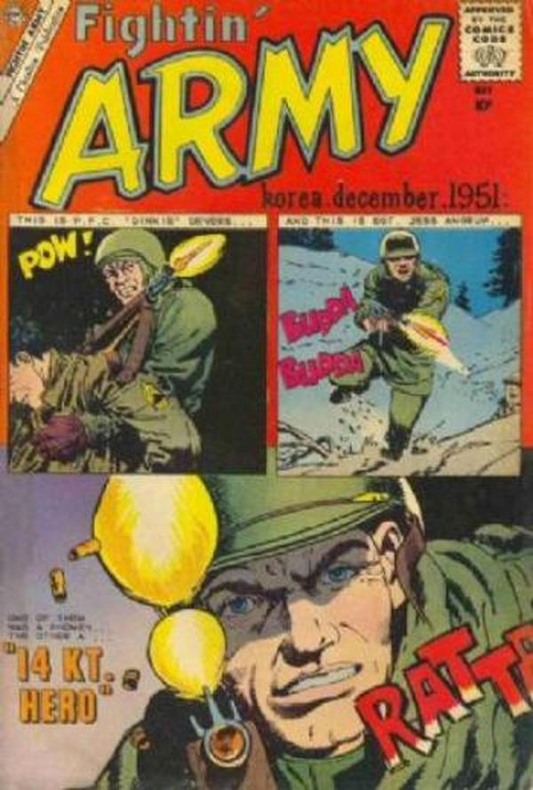Fightin' Army #35 cover