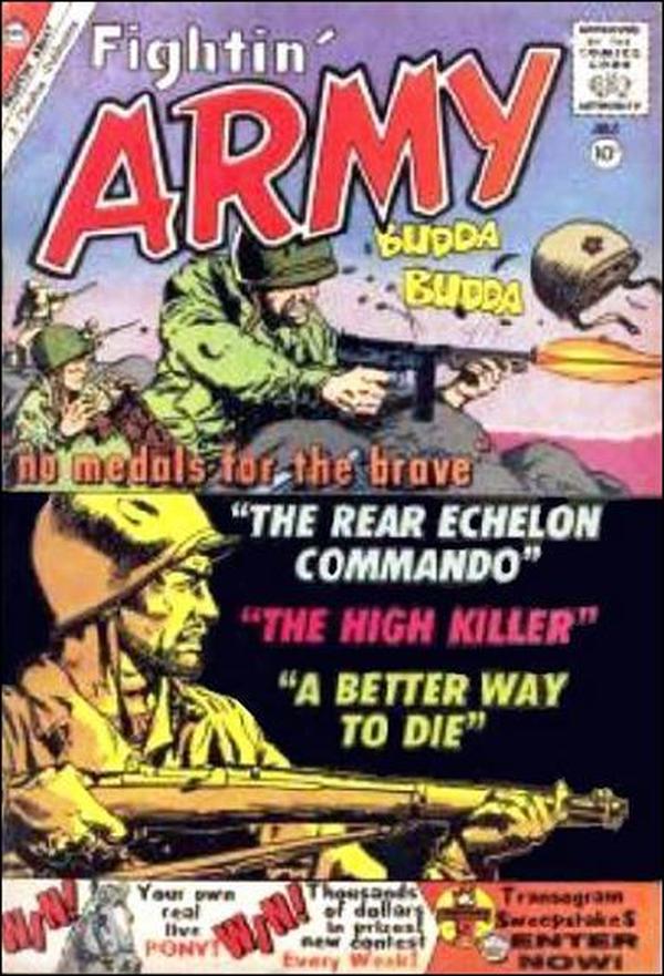 Fightin' Army #36 cover