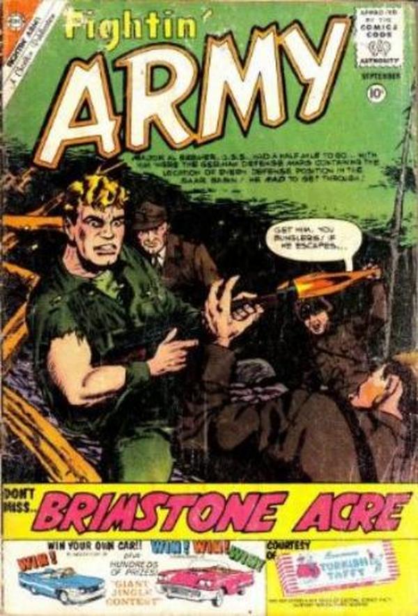 Fightin' Army #37 cover