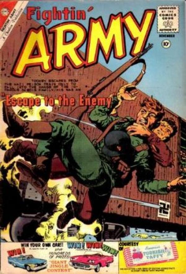 Fightin' Army #38 cover