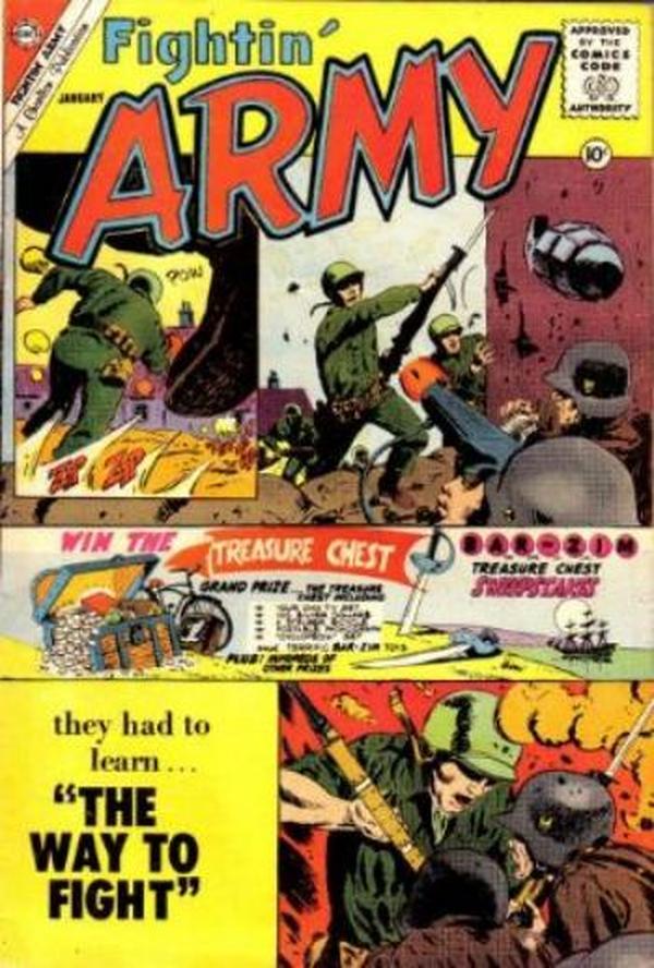 Fightin' Army #39 cover
