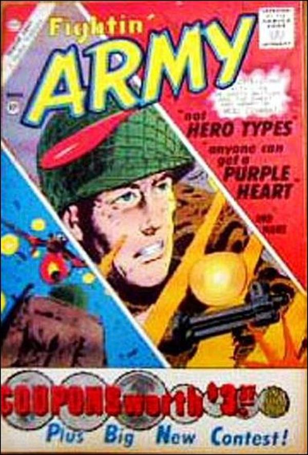 Fightin' Army #40 cover