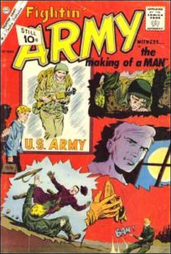 Fightin' Army #43 cover