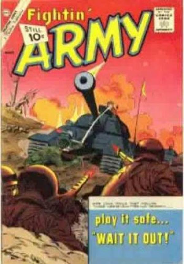Fightin' Army #45 cover