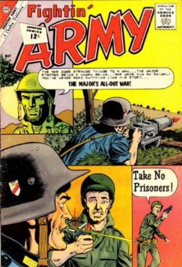 Fightin' Army #46 cover