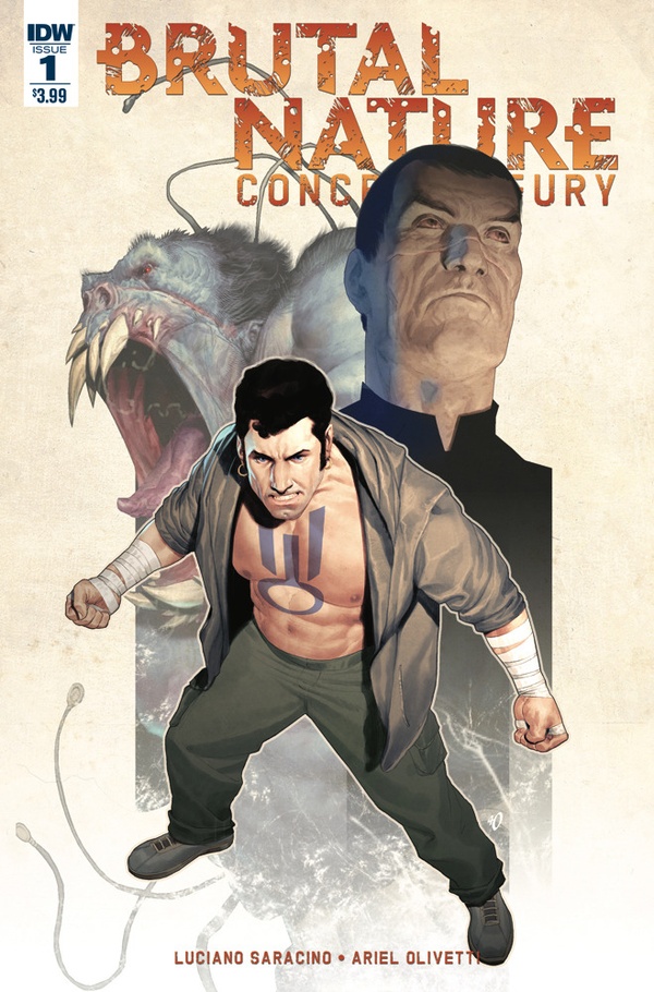 Brutal Nature: Concrete Fury #1 cover