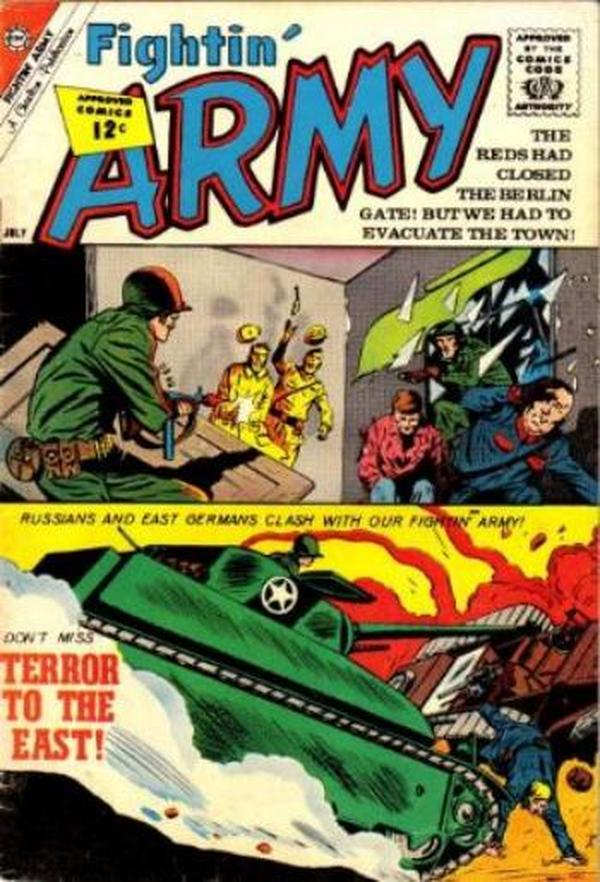 Fightin' Army #47 cover