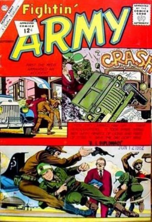 Fightin' Army #48 cover
