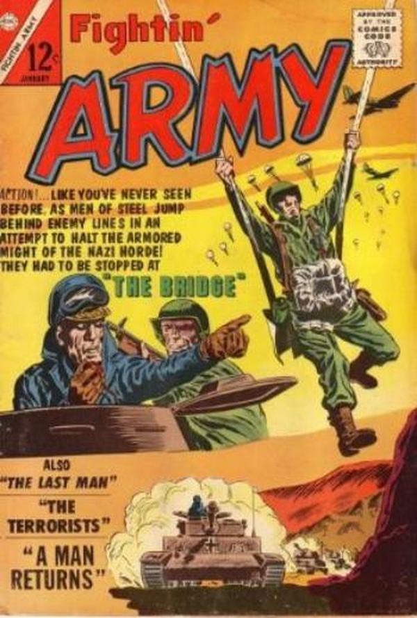 Fightin' Army #50 cover