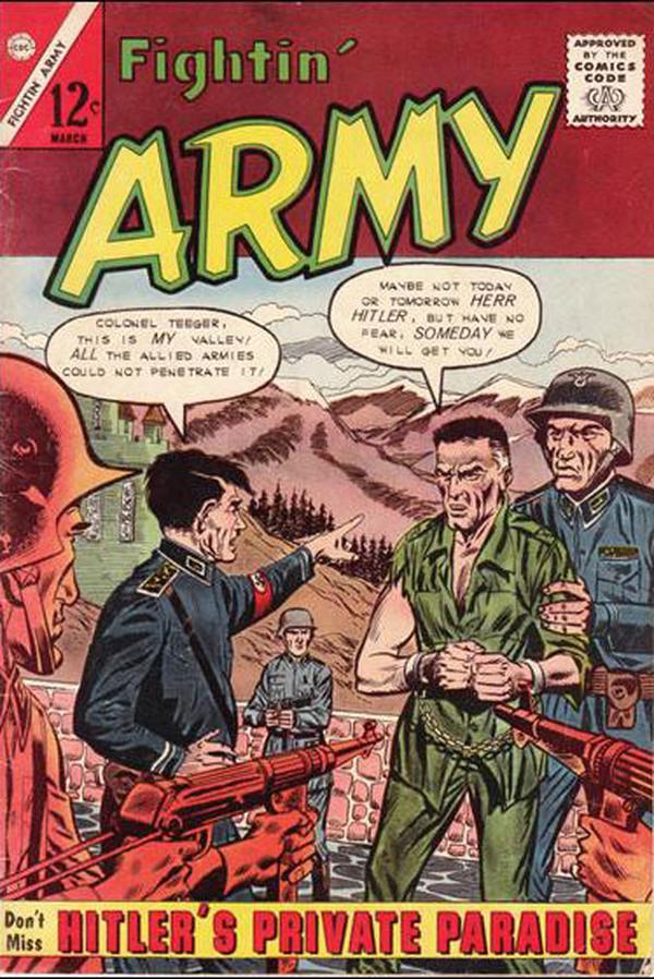 Fightin' Army #51 cover