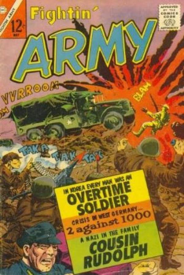 Fightin' Army #52 cover
