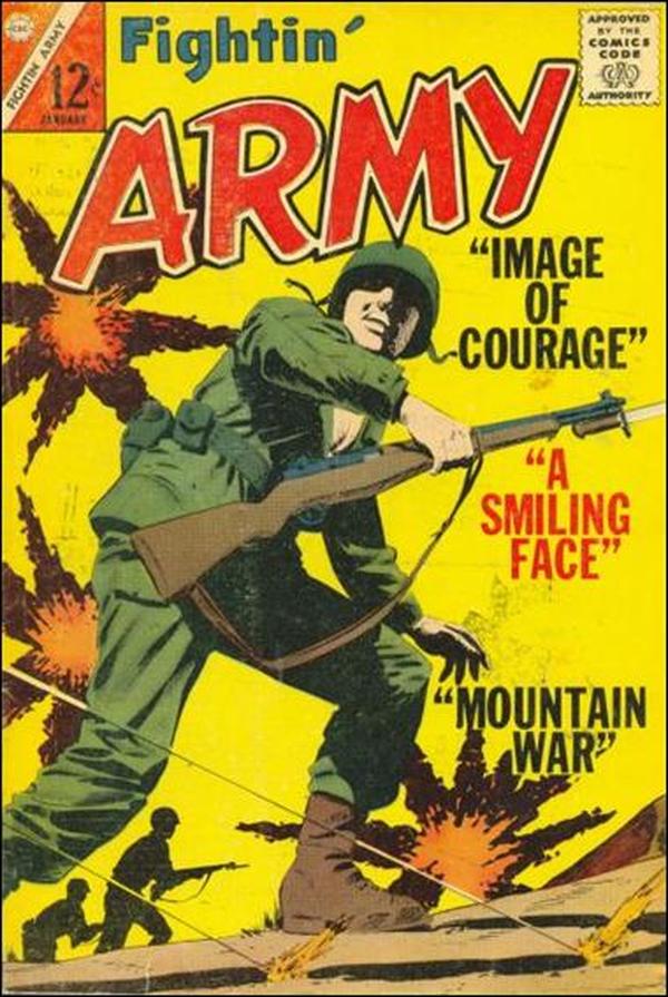 Fightin' Army #56 cover