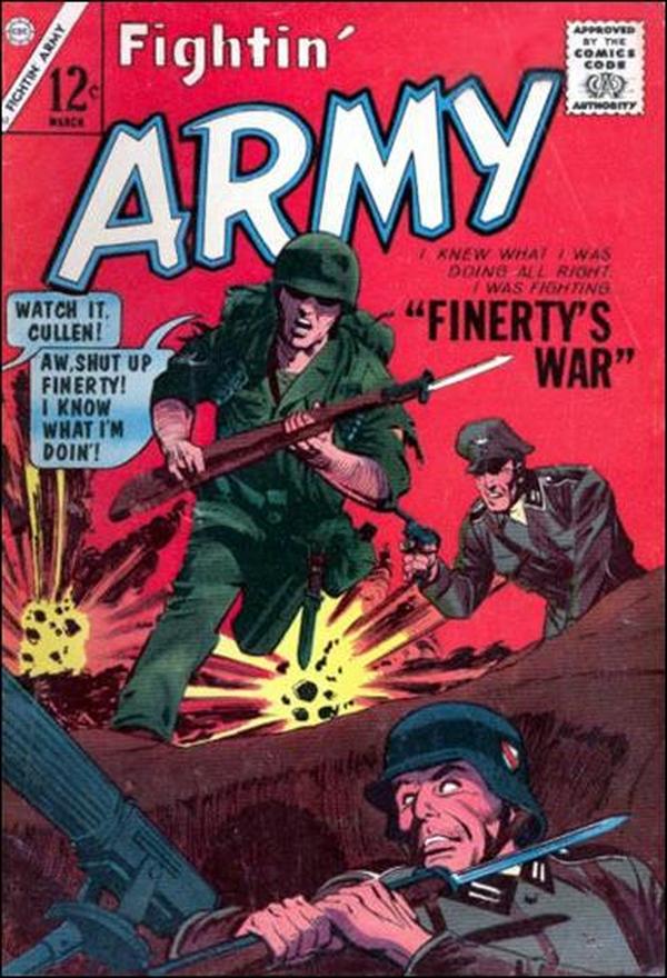 Fightin' Army #62 cover