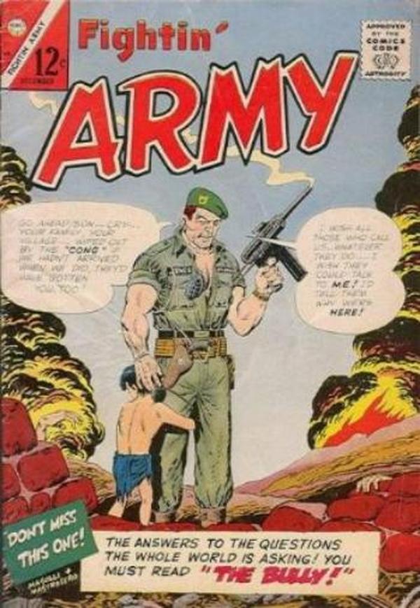 Fightin' Army #66 cover