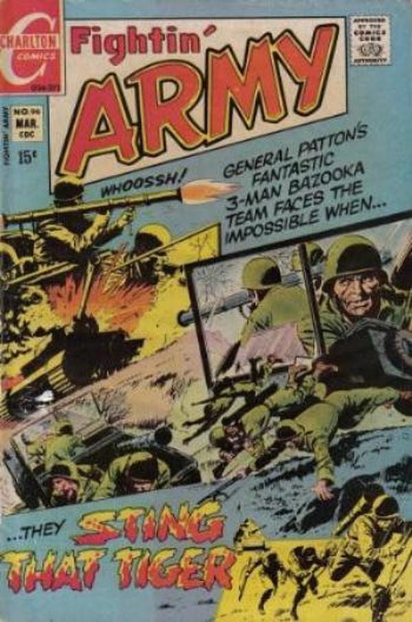 Fightin' Army #96 cover