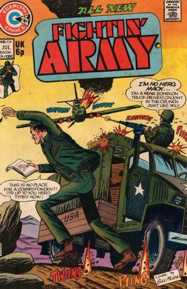 Fightin' Army #114 cover