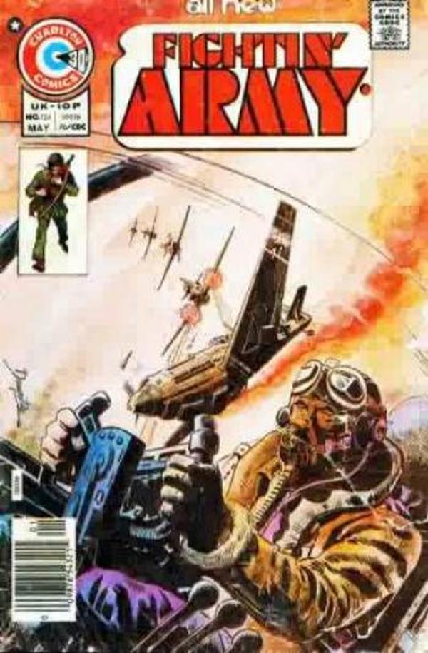 Fightin' Army #124 cover