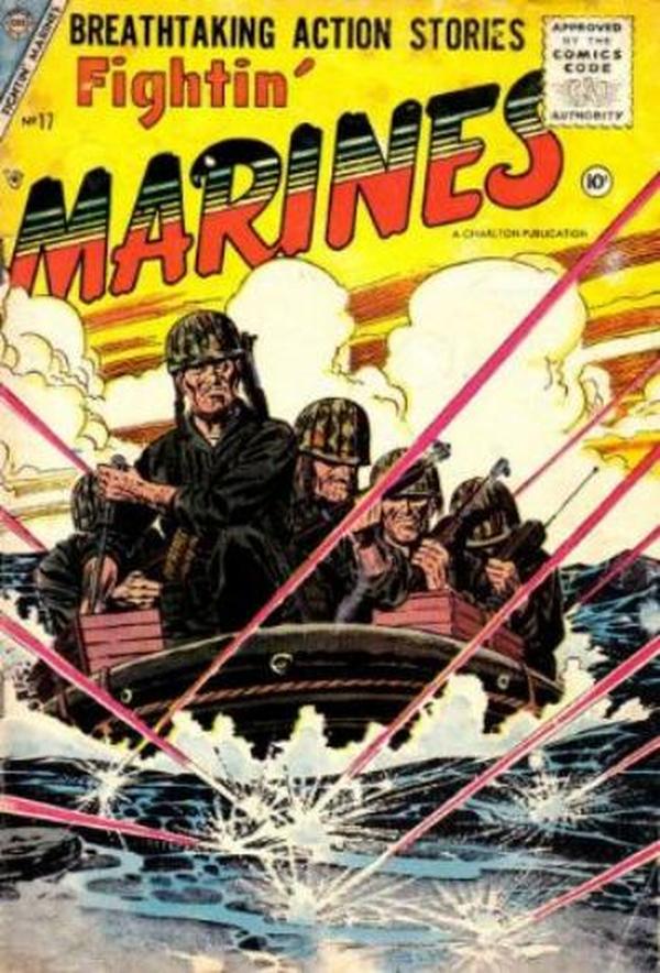 Fightin' Marines #17 cover