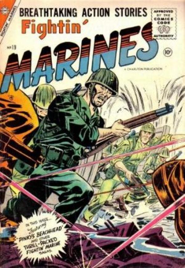 Fightin' Marines #19 cover