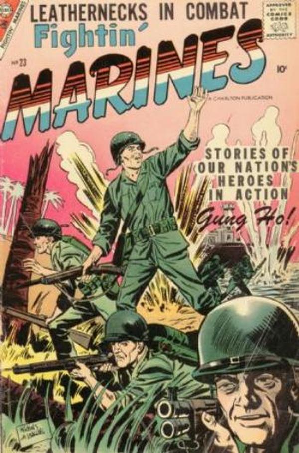 Fightin' Marines #23 cover