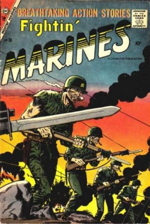 Fightin' Marines #24 cover