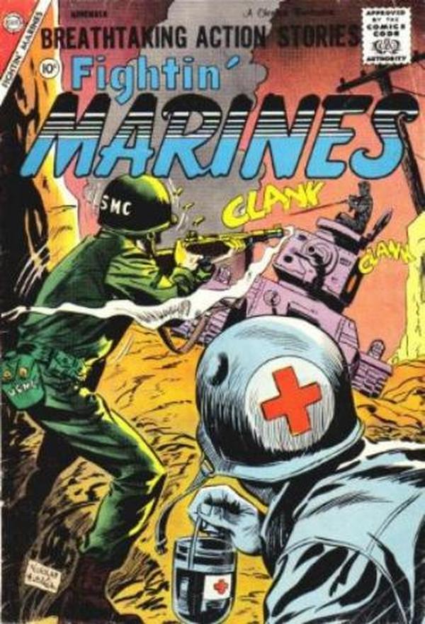 Fightin' Marines #27 cover