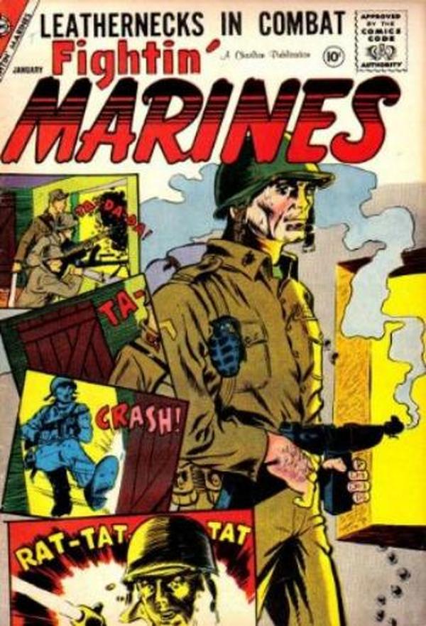Fightin' Marines #28 cover